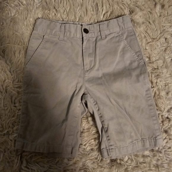The Children's Place Gray, Tan, and Multicolor Striped Shorts Trio - Picture 4 of 4